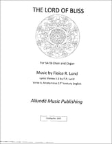 The Lord of Bliss SATB choral sheet music cover